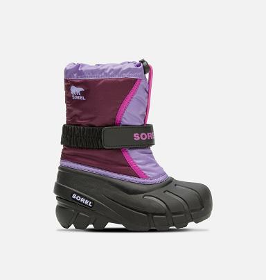 Sorel Flurry Kids Boots Purple - Boys Boots NZ7540123